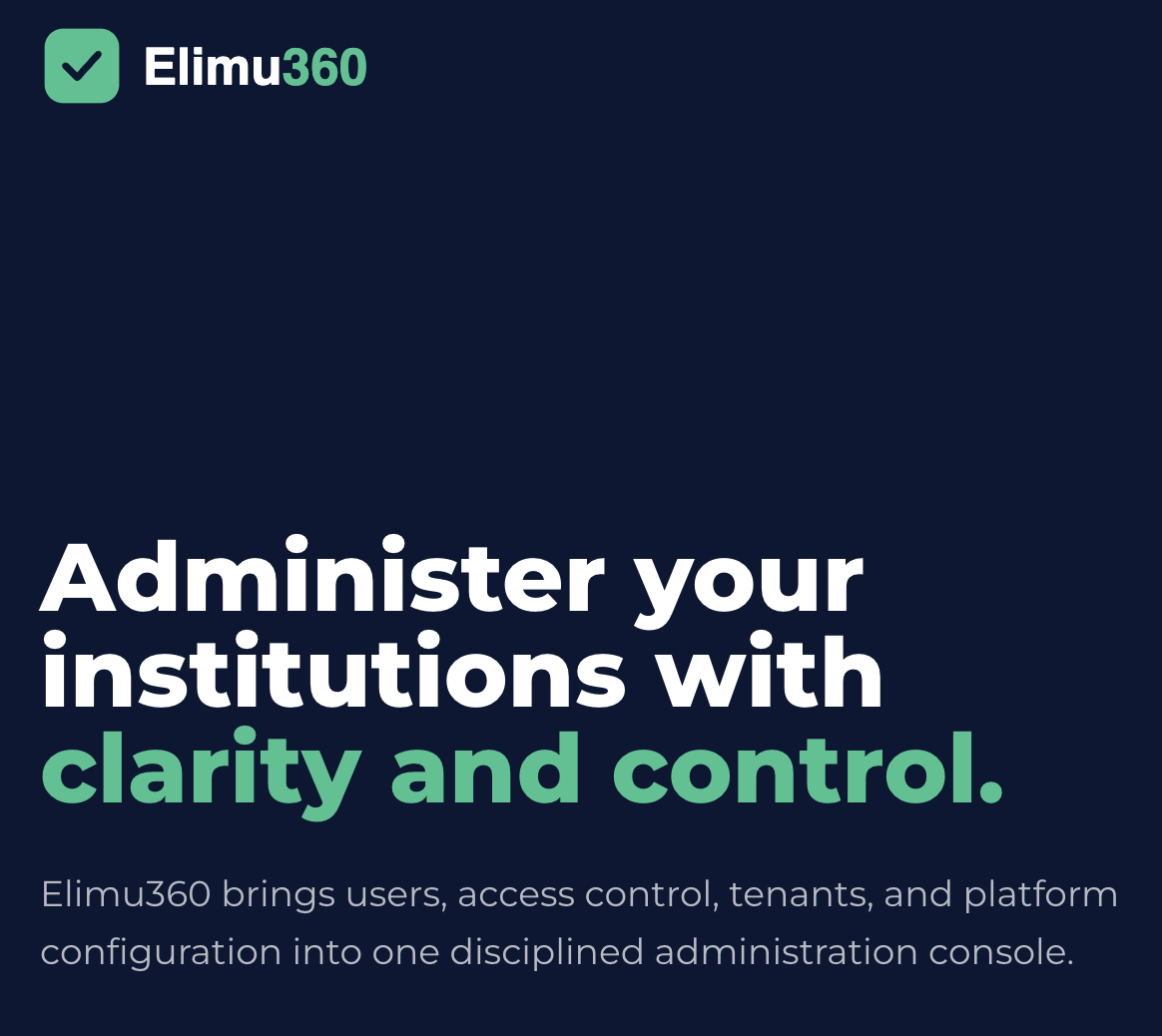 Elimu360 product preview